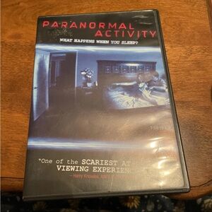 Paranormal Activity DVD